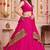 Gold  Function Wear Lehenga Choli