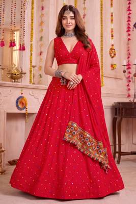 Black Designer Premium Function Wear Lehenga Choli 4