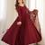 premium roman silk embroidery sequence and jari work maroon readymade ethnic gown 