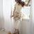 heavy cotton printed febric white readymade salwar suit