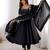 Heavy roman silk embroidery sequnce work black readymade ethnic gown