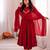 trendy roman silk embroidery sequence and mirror work red readymade ethnic gown