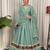 Pastel Aqua Blue Navratri Chaniya Choli