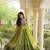 navratri cotton lehenga choli -bandhani print kurti with kutchi patchwork & flair - free size