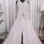 Pearl grey fendi crush embroidered sharara set for wedding