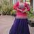 women navratri rayon lehenga choli with bandhani jacket - free size