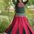 women navratri rayon lehenga choli with bandhani jacket - free size