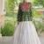 women navratri bandhani lehenga choli - cotton flair with kutchi gamthi patchwork - free size