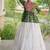 women navratri bandhani lehenga choli - cotton flair with kutchi gamthi patchwork - free size
