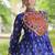 women navratri bandhani lehenga choli - cotton flair with kutchi gamthi patchwork - free size