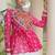 women navratri bandhani lehenga choli - cotton flair with kutchi gamthi patchwork - free size