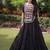 women cotton lehenga choli with kutchi patchwork -full stitched flair - free size