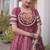 women bandhani print cotton lehenga choli with kutchi patchwork - free size