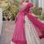 women bandhani print cotton lehenga choli with kutchi patchwork - free size