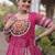 women bandhani print cotton lehenga choli with kutchi patchwork - free size