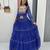 Blue Color Thread, embroidery and codi work  faux georgette Lehenga Choli Set