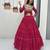 Pink Color Thread, embroidery and codi work  faux georgette Lehenga Choli Set