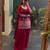 Pink sequins embroidered vichitra silk stitched salwar kameez