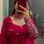 Pink sequins embroidered vichitra silk stitched salwar kameez