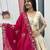 Off White Color Embroidery ,Thread and Sequence Work Silk blend lehenga choli set