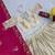 Off White Color Embroidery ,Thread and Sequence Work Silk blend lehenga choli set