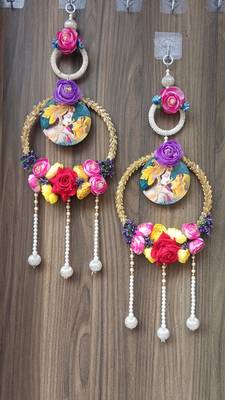 handmade hanging decorative door toran tassel home temple festival decorations (pack of 2) 1