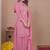 Baby-pink sequins embroidered faux georgette stitched salwar kameez
