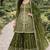 Mehendi coding sequence and double sequence 5mm and 3 mm embroidered chinon stitched salwar kameez