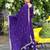 Purple sequins embroidered chinon stitched salwar kameez