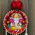 mdf ganesh ji latkan & moti chudi hanging for diwali decoration for home decoration (pack of 2)