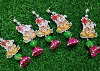 handmade decorative hanging  traditional wall hanging home decoration (pack of 6) 1