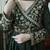 Mehendi vichitra readymade anarkali suit with embroidery & beads work