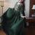 Mehendi vichitra readymade anarkali suit with embroidery & beads work