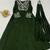 Mehendi vichitra readymade anarkali suit with embroidery & beads work