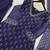Purple silk blend readymade suit with embroidery & sequence work