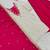 rani pink color beautiful embroidery and sequins work cotton kurti palazzo set