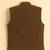 Boys brown lachka kurta pyjama set with stone embellished geometric medallion waistcoat