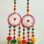 gota pom pom dream catchers diwali decoration mehndi diy decor wall decor home decor (pack of 2)