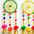 gota pom pom dream catchers diwali decoration mehndi diy decor wall decor home decor (pack of 2)