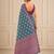 premium heavy chinon silk blend mirror work saree