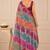 premium heavy chinon silk blend mirror work saree