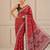 premium heavy chinon silk blend mirror work saree
