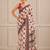 premium heavy chinon silk blend mirror work saree