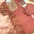 peach color fancy beads and embroidery and sequence work and ready maid lace border silk blend kurti set