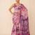 premium heavy chinon silk blend mirror work saree