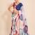 premium heavy chinon silk blend mirror work saree