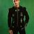 Classic black embroidered imported suiting jacket set