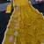 Heavy star georgette beads & lace work saree
