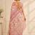 premium heavy chinon silk blend mirror work saree