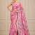 premium heavy chinon silk blend mirror work saree